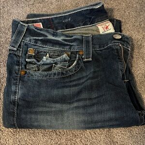 True Religion Dark Blue Denim Jeans